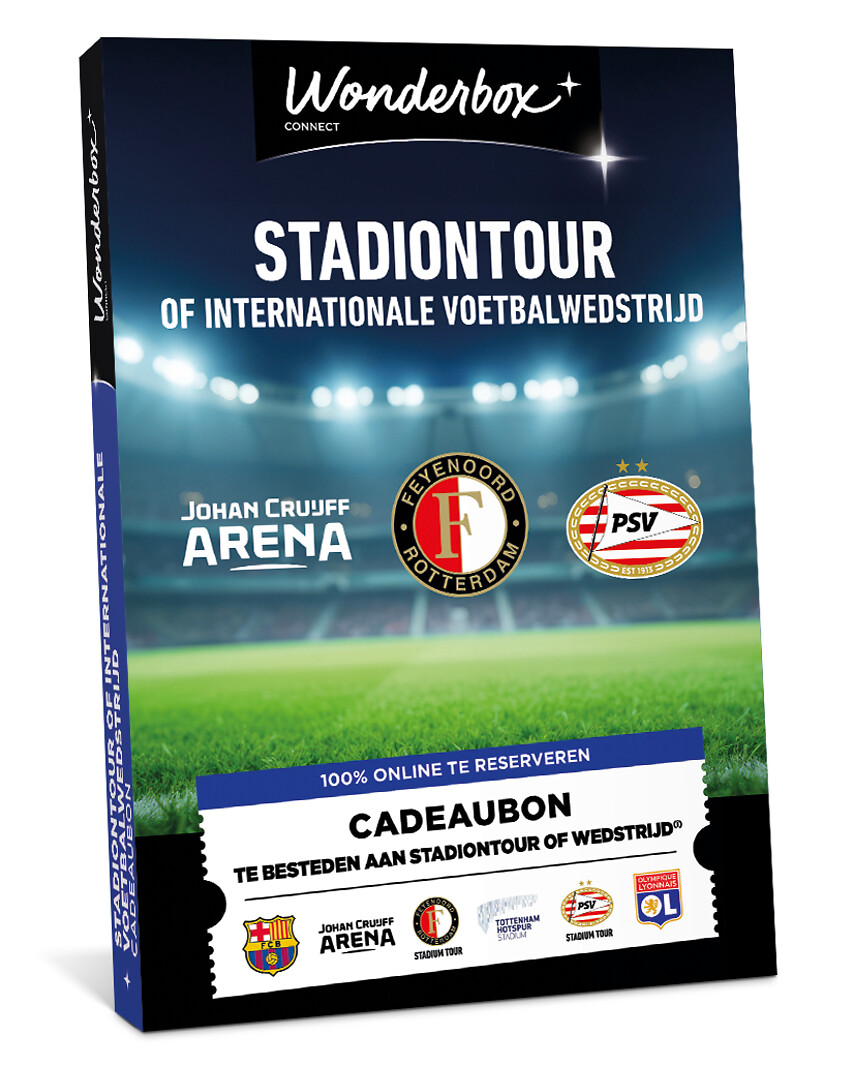 Stadiontour of Internationale Voetbalwedstrijd