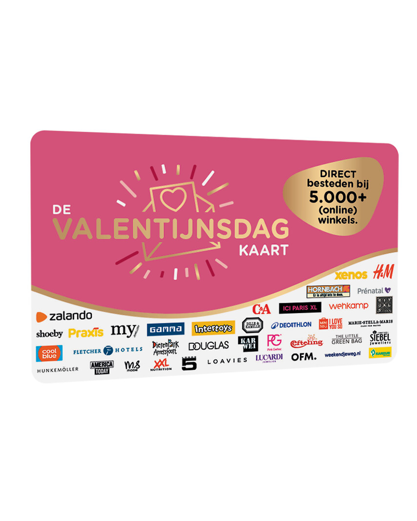 DE Cadeaukaart Valentijnsdag