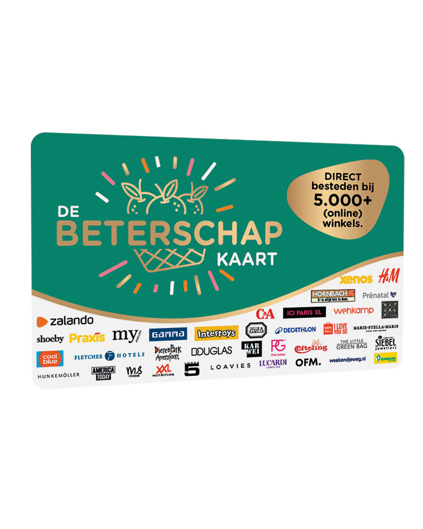 DE Cadeaukaart Beterschap