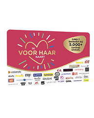 DE Cadeaukaart voor Haar