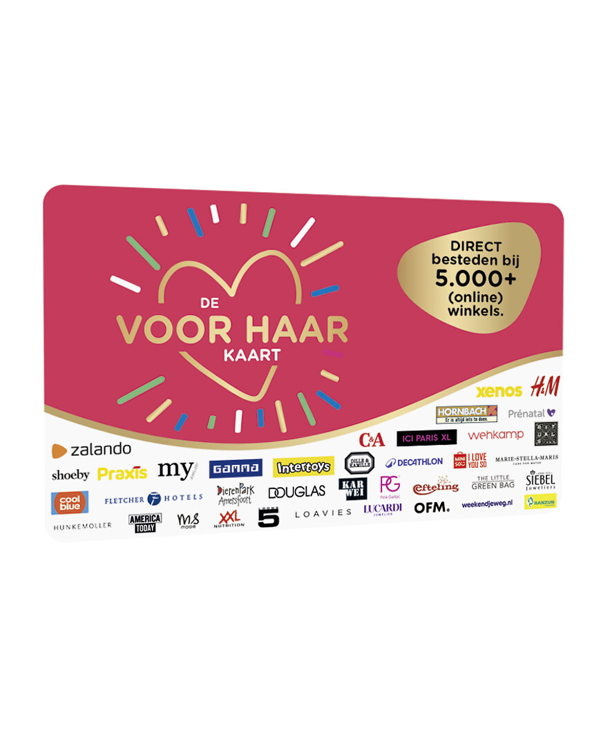 DE Cadeaukaart voor Haar