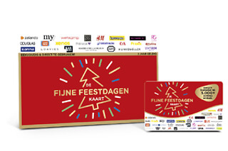 DE Cadeaukaart Fijne Feestdagen