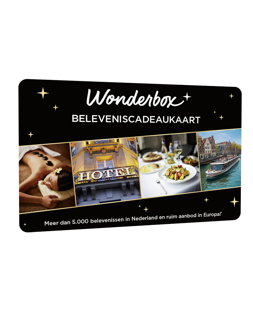 Wonderbox Beleveniscadeaukaart