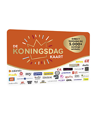 DE Cadeaukaart Koningsdag