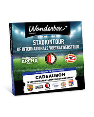 Stadiontour of Internationale Voetbalwedstrijd